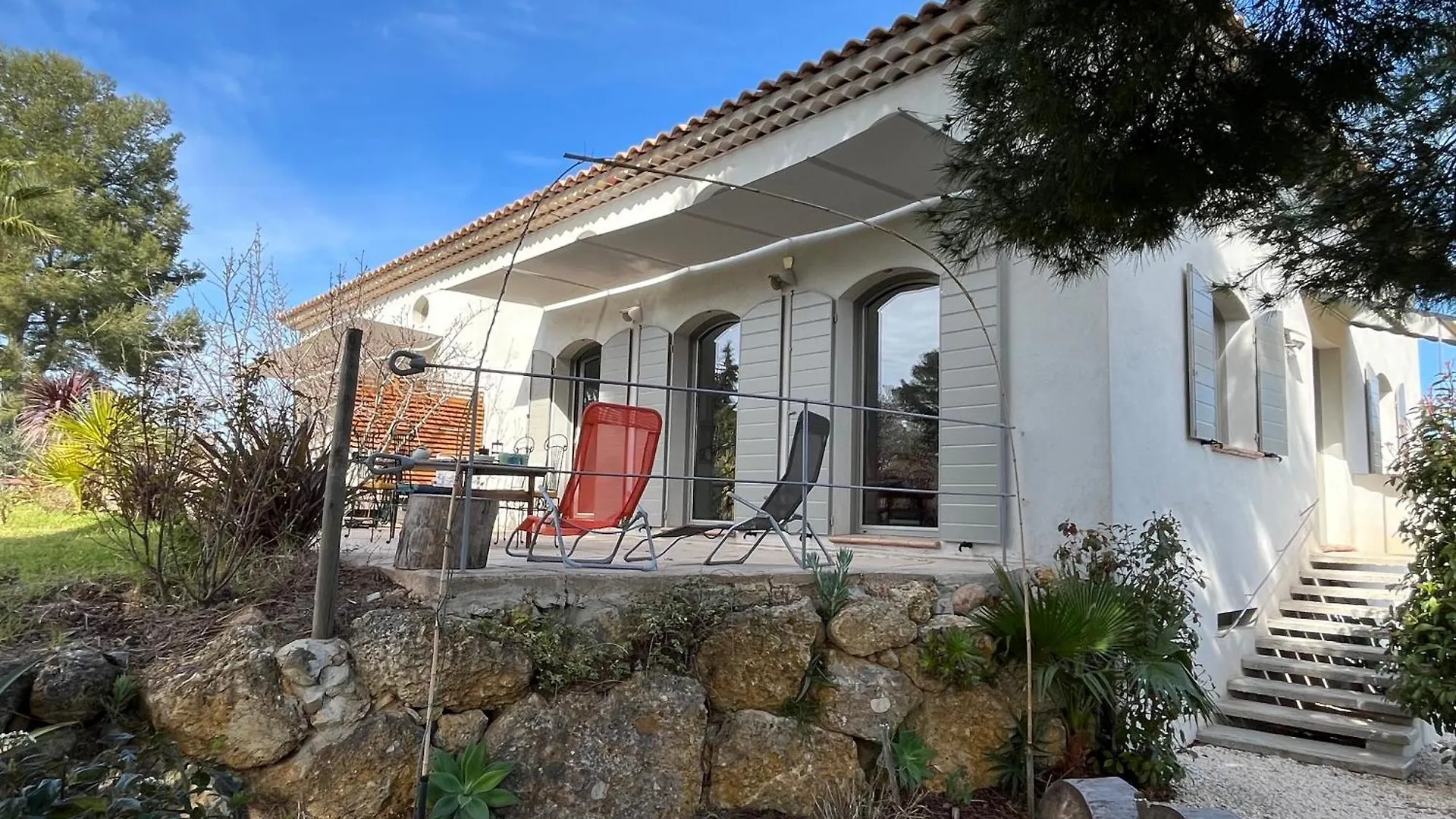 Le Poisson Qui Recule - Maison Et Piscine Dans Parc Arbore Proche Mer Sanary-sur-Mer 0*,